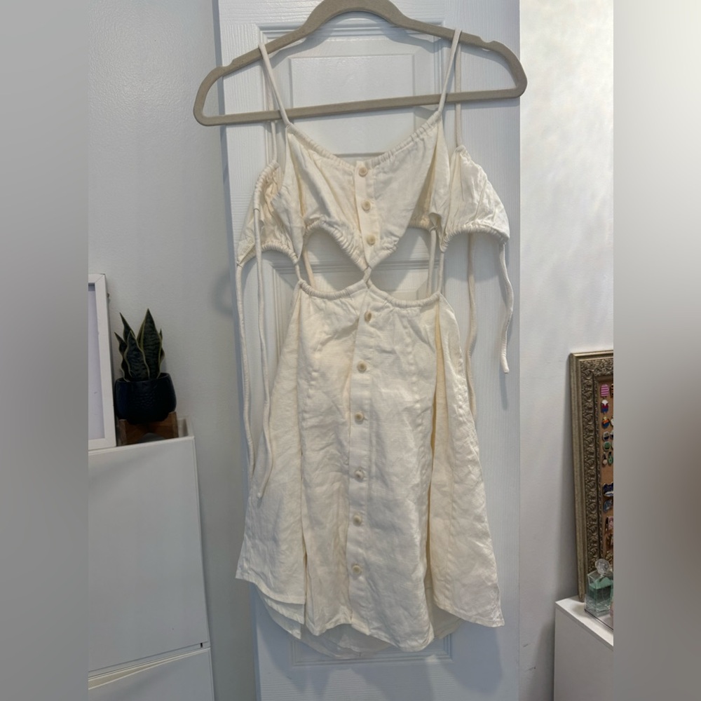 Cult Gaia Taylor Linen dress